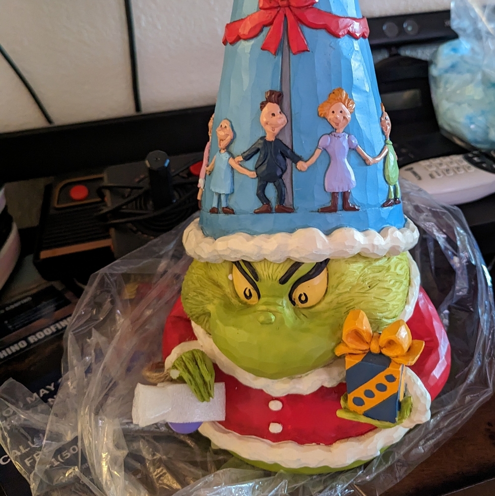 Enesco Jim shore Dr Seuss gnome Grinch